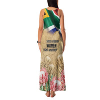 South African Women Mobilisation Family Matching Tank Maxi Dress and Hawaiian Shirt Wathint Abafazi Wathint Imbokodo - Wonder Print Shop