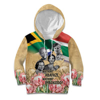 South African Women Mobilisation Kid Hoodie Wathint Abafazi Wathint Imbokodo - Wonder Print Shop