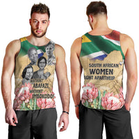 South African Women Mobilisation Men Tank Top Wathint Abafazi Wathint Imbokodo - Wonder Print Shop
