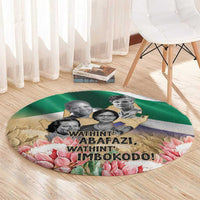 South African Women Mobilisation Round Carpet Wathint Abafazi Wathint Imbokodo - Wonder Print Shop