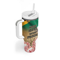 South African Women Mobilisation Tumbler With Handle Wathint Abafazi Wathint Imbokodo - Wonder Print Shop