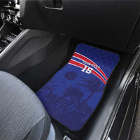 Custom Haiti Football Car Mats Les Grenadiers - Royal Palm - Wonder Print Shop