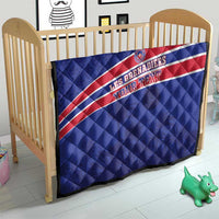 Custom Haiti Football Quilt Les Grenadiers - Royal Palm - Wonder Print Shop