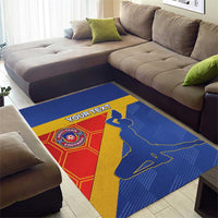 Custom Haiti Football Area Rug Neg Marron Go Ayiti - Wonder Print Shop