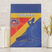 Custom Haiti Football Canvas Wall Art Neg Marron Go Ayiti - Wonder Print Shop