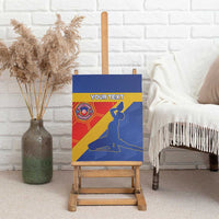 Custom Haiti Football Canvas Wall Art Neg Marron Go Ayiti - Wonder Print Shop