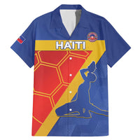 Custom Haiti Football Family Matching Mermaid Dress and Hawaiian Shirt Neg Marron Go Ayiti - Wonder Print Shop
