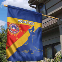 Custom Haiti Football Garden Flag Neg Marron Go Ayiti - Wonder Print Shop