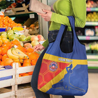 Custom Haiti Football Grocery Bag Neg Marron Go Ayiti