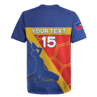 Custom Haiti Football Rugby Jersey Neg Marron Go Ayiti - Wonder Print Shop