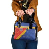 Custom Haiti Football Shoulder Handbag Neg Marron Go Ayiti