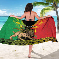 Personalised Ethiopia Sarong Lion Of Judah Mix African Pattern - Wonder Print Shop