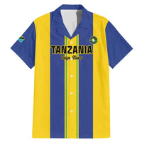 Custom Tanzania Football Family Matching Mermaid Dress and Hawaiian Shirt Sporty Style