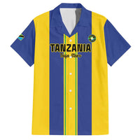 Custom Tanzania Football Family Matching Summer Maxi Dress and Hawaiian Shirt Sporty Style
