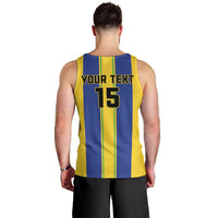 Custom Tanzania Football Men Tank Top Sporty Style