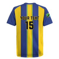 Custom Tanzania Football Rugby Jersey Sporty Style