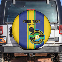 Custom Tanzania Football Spare Tire Cover Sporty Style