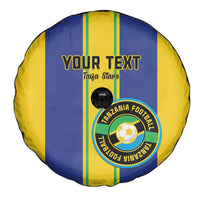Custom Tanzania Football Spare Tire Cover Sporty Style
