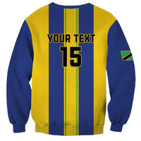 Custom Tanzania Football Sweatshirt Sporty Style