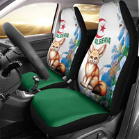 Algeria Fennec Fox Car Seat Cover Blue Isris Flower
