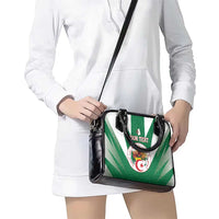 Personalised Algeria Shoulder Handbag Coat Of Arms With Islamic Pattern
