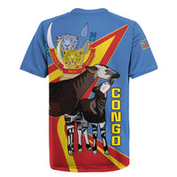 DR Congo Okapi Rugby Jersey With Coat Of Arms