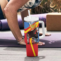 DR Congo Okapi Tumbler With Handle With Coat Of Arms