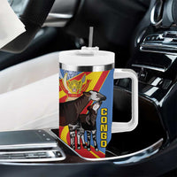DR Congo Okapi Tumbler With Handle With Coat Of Arms