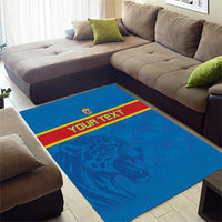 Custom DR Congo Football Area Rug Go Les Léopards