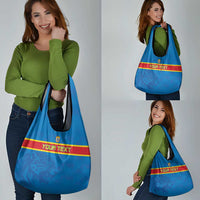 Custom DR Congo Football Grocery Bag Go Les Léopards