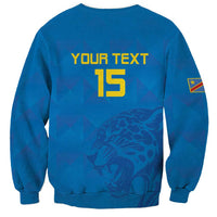 Custom DR Congo Football Sweatshirt Go Les Léopards