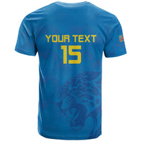 Custom DR Congo Football T Shirt Go Les Léopards