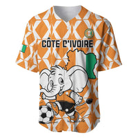 Custom Ivory Coast Football Baseball Jersey Go Champions