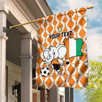 Custom Ivory Coast Football Garden Flag Go Champions