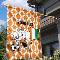 Custom Ivory Coast Football Garden Flag Go Champions