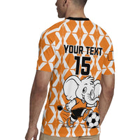 Custom Ivory Coast Football Rugby Jersey Go Champions