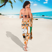 Custom Ivory Coast Football Sarong Go Champions