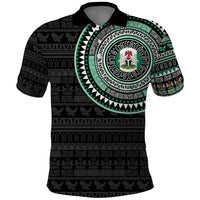 Nigeria Polo Shirt African Tribal Pattern