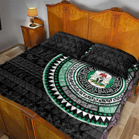 Nigeria Quilt Bed Set African Tribal Pattern