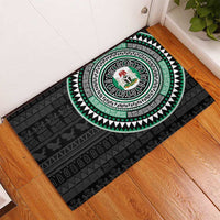 Nigeria Rubber Doormat African Tribal Pattern