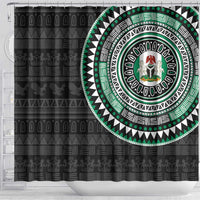 Nigeria Shower Curtain African Tribal Pattern