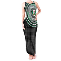 Nigeria Tank Maxi Dress African Tribal Pattern