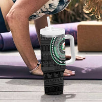 Nigeria Tumbler With Handle African Tribal Pattern