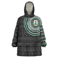 Nigeria Wearable Blanket Hoodie African Tribal Pattern
