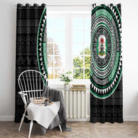Nigeria Window Curtain African Tribal Pattern
