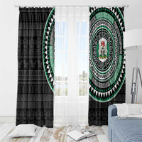 Nigeria Window Curtain African Tribal Pattern