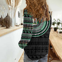 Nigeria Women Casual Shirt African Tribal Pattern