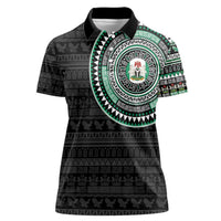Nigeria Women Polo Shirt African Tribal Pattern