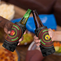 Cameroon 4 in 1 Can Cooler Tumbler African Tribal Pattern