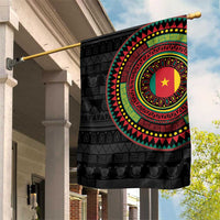 Cameroon Garden Flag African Tribal Pattern